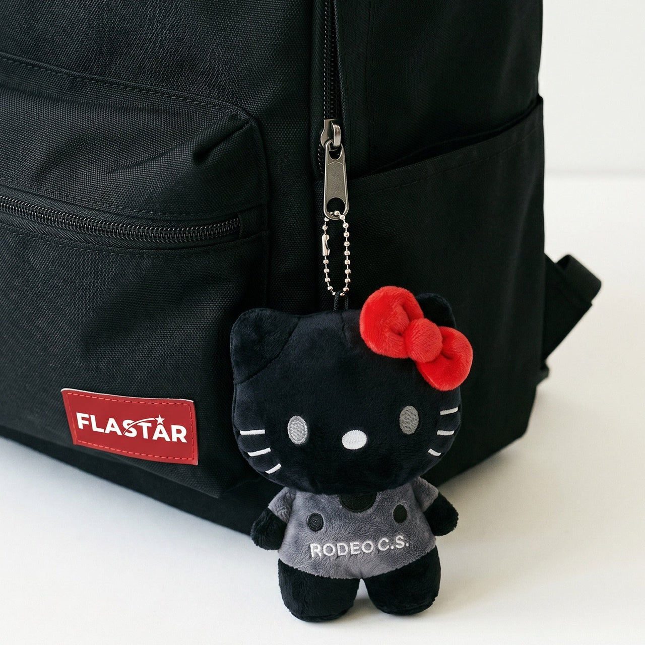 Hello Kitty FLASTAR Plush Bag Charm Keychain 10CM
