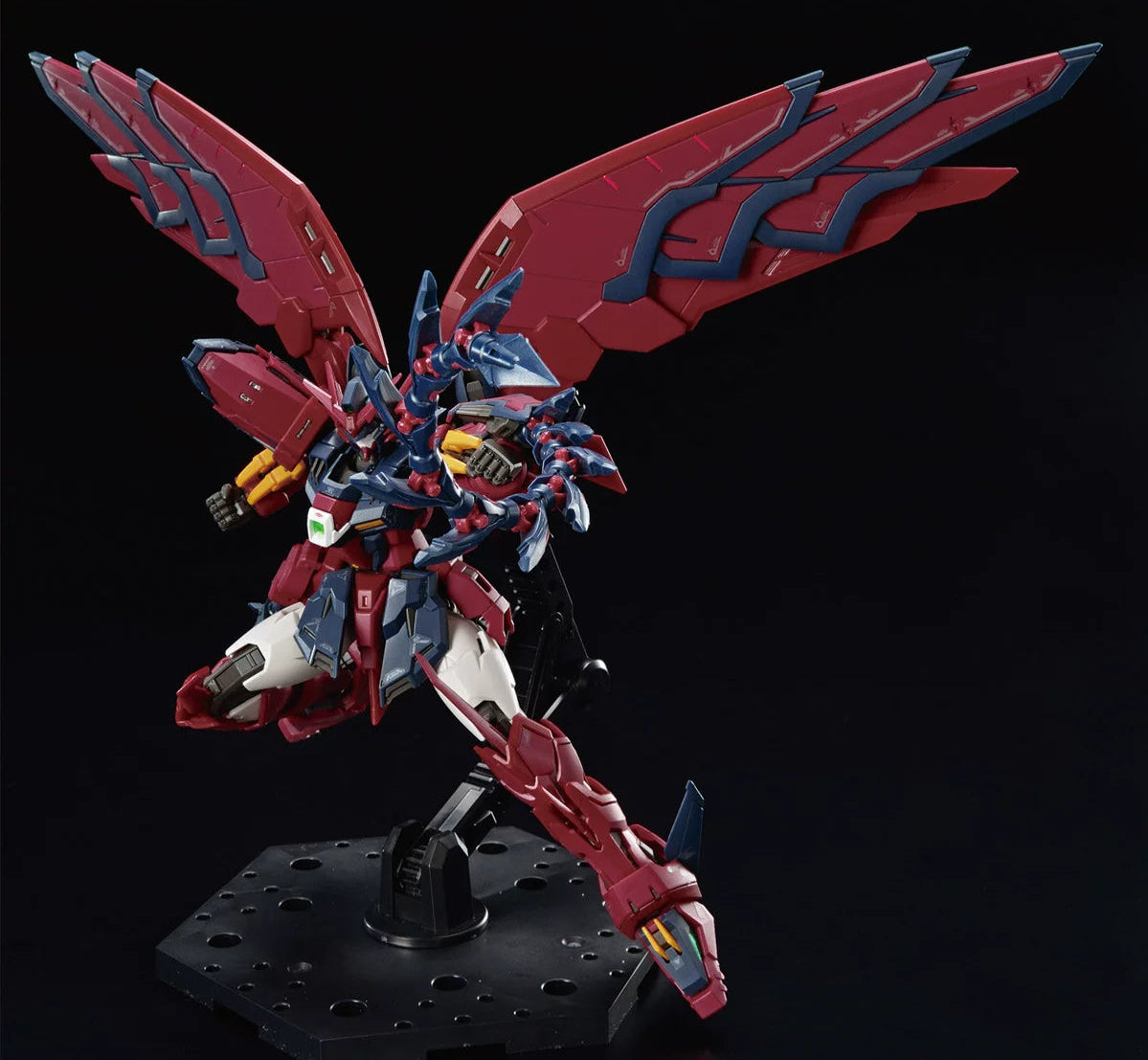 Free shipping stock Bandai RG 1/144 Gundam W Abian Cancer up to OZ-13MS assembled model