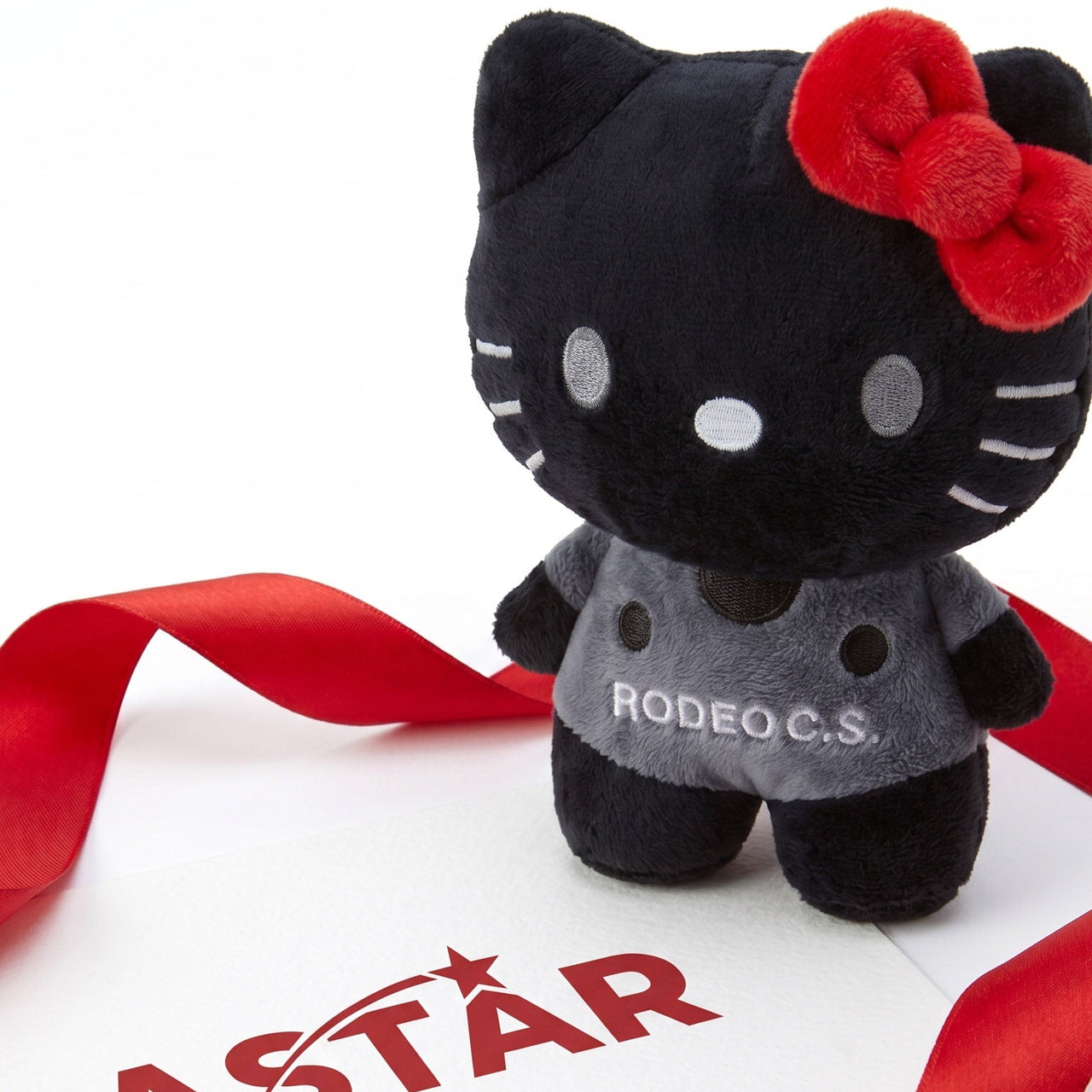 Hello Kitty FLASTAR Plush Bag Charm Keychain 10CM