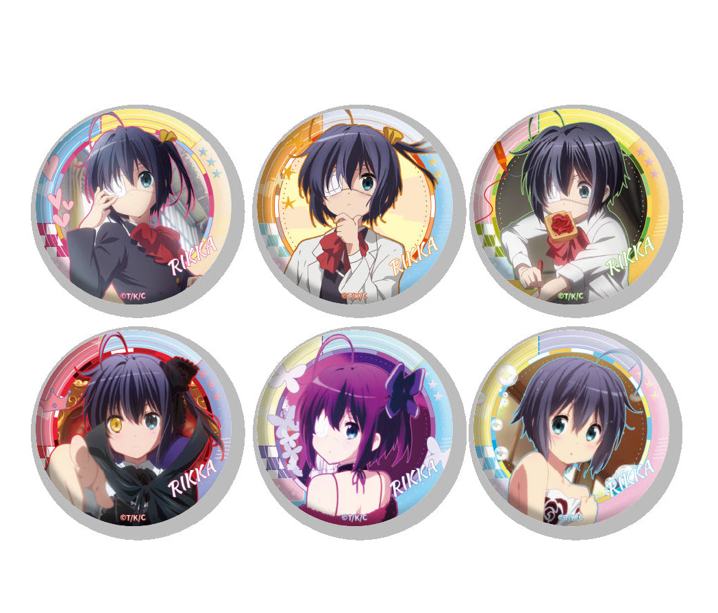 Authentic Chuunibyou Anime Badge 75mm Silver Onion 6 Style Poster Round Badge