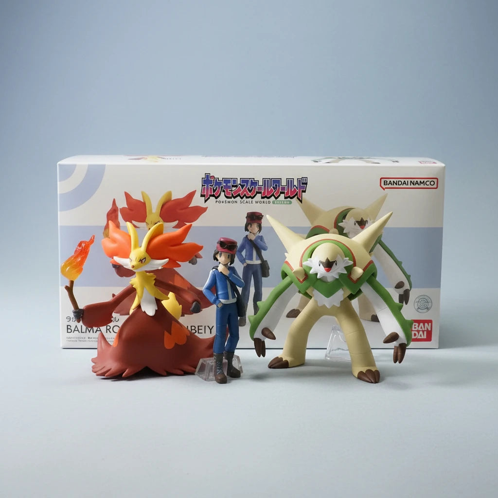 Spot Bandai 1 20 scale world Carlos Karumu demon fire red fox Bricaron XY Pokémon toy