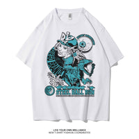 Dunlun Mosho Jojo's Bizarre Adventure Steel Ball Run Characters, Part 7, Short Sleeve T Shirt, 100% Cotton,