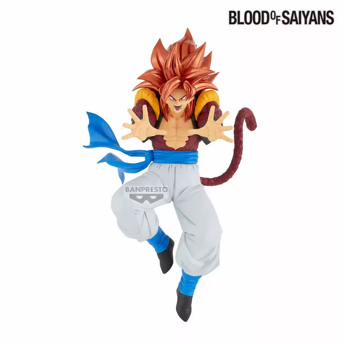 Banpresto Dragon Ball GT Blood of Saiyans Super Saiyan Four Gojita Figure