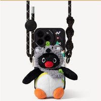 Pingu Penguin Plush Crossbody Phone Bag