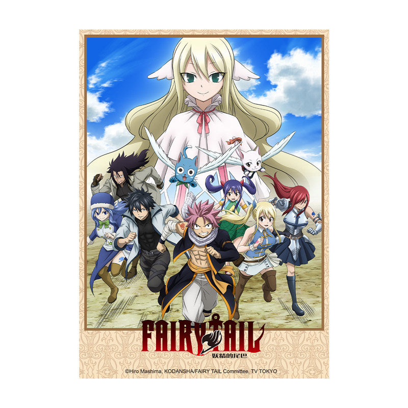 Fairy Tail Official Genuine Spray Canvas Hanging Picture Anime Periphery Naz Lucy Wall Painting Poster Mural