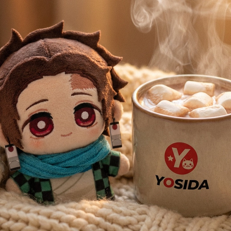 Demon Slayer Chibi Plush Keychain Doll