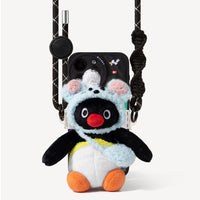 Pingu Penguin Plush Crossbody Phone Bag