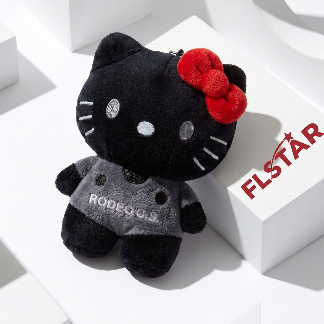Hello Kitty FLASTAR Plush Bag Charm Keychain 10CM