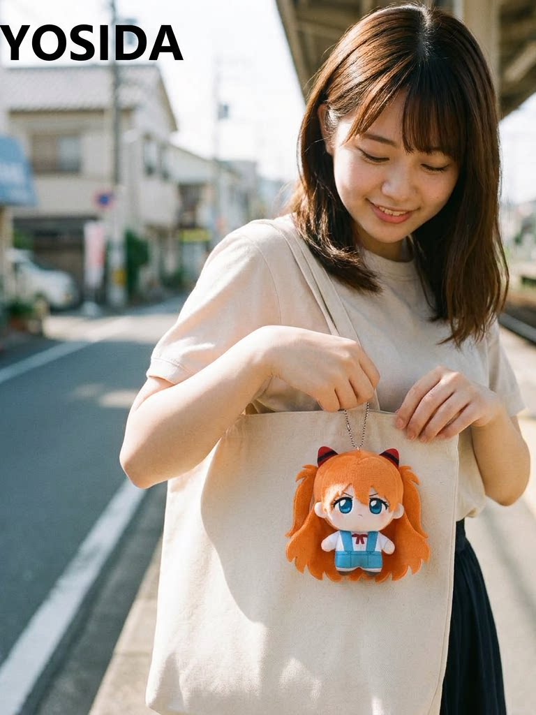 Japanese Official Anya Forger Cotton Doll Schoolbag Pendant Plush Keychain Birthday Gift