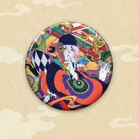 Mononoke Movie Pin Badge: Anime Collectible Button Accessory