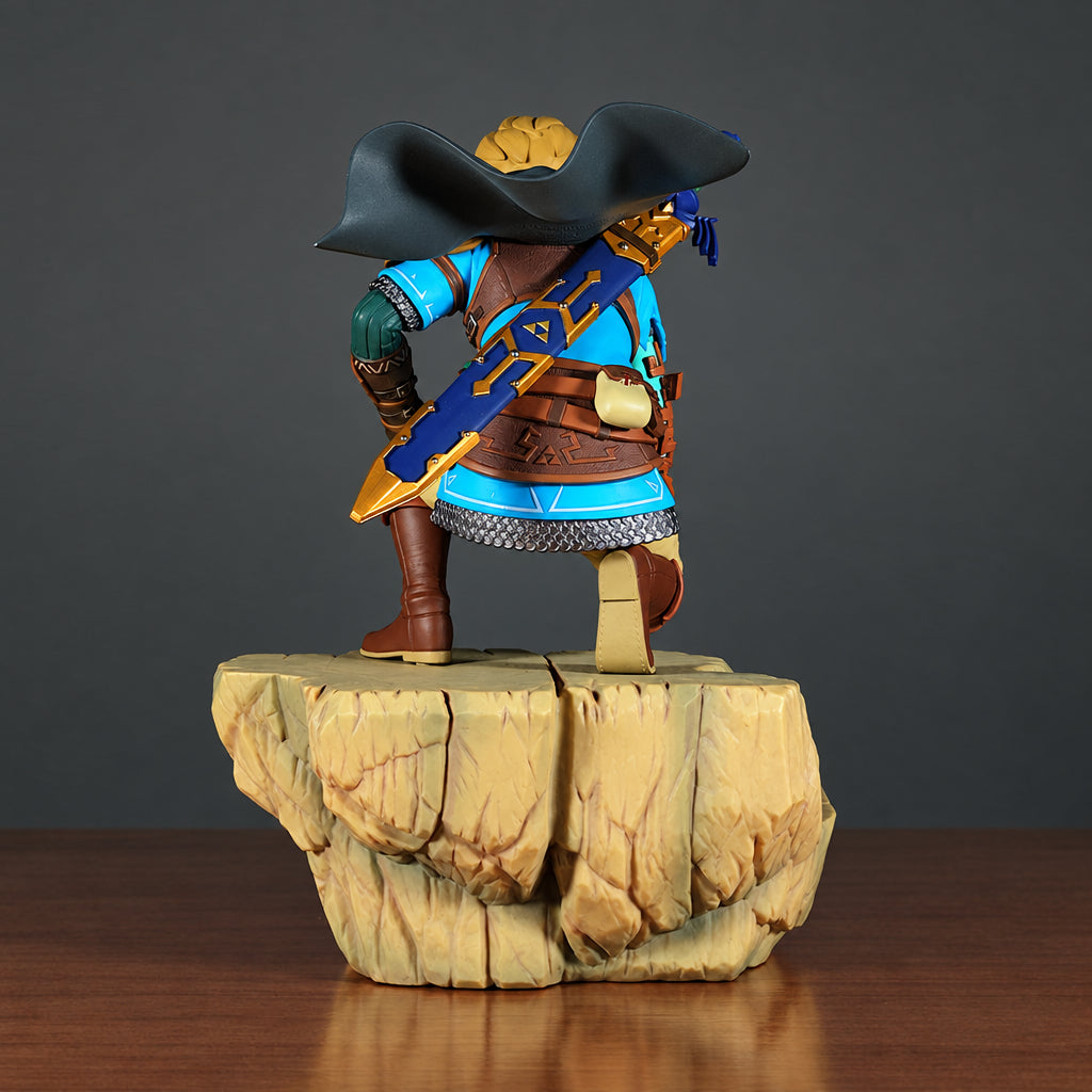 The Legend of Zelda Tears of the Kingdom Link Figure Display