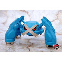 In-stock genuine Pokémon Metagross assembly model, large articulated transforming figure collectible