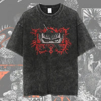 Berserk Vintage Washed Anime Graphic T-Shirt