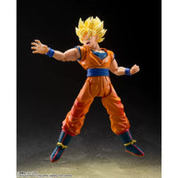 Bandai SHF Dragon Ball Z Super Saiyan Son Goku Decisive Battle Opening Actionable figure