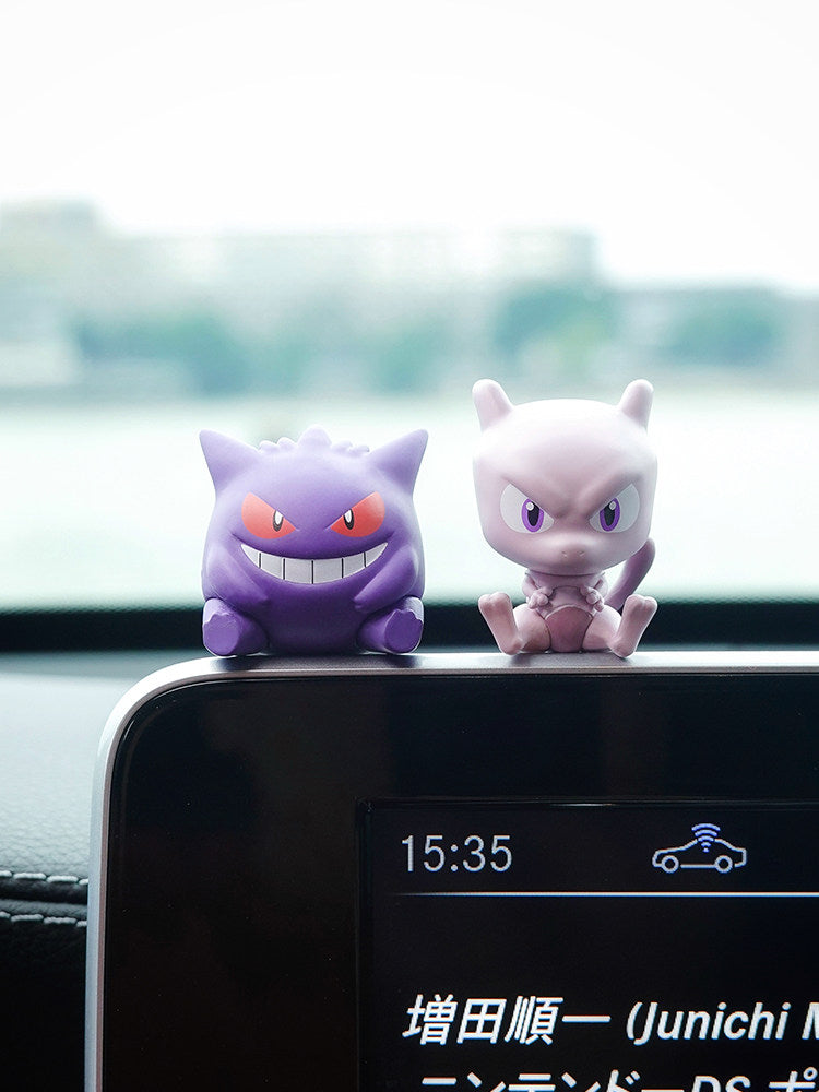 Pokémon Mini Figures Car Dashboard Ornament Set