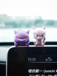 Pokémon Mini Figures Car Dashboard Ornament Set