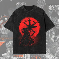 Berserk Vintage Washed Anime Graphic T-Shirt