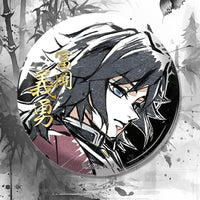 Demon Slayer Tomioka Giyu & Sabito Can Badge Set