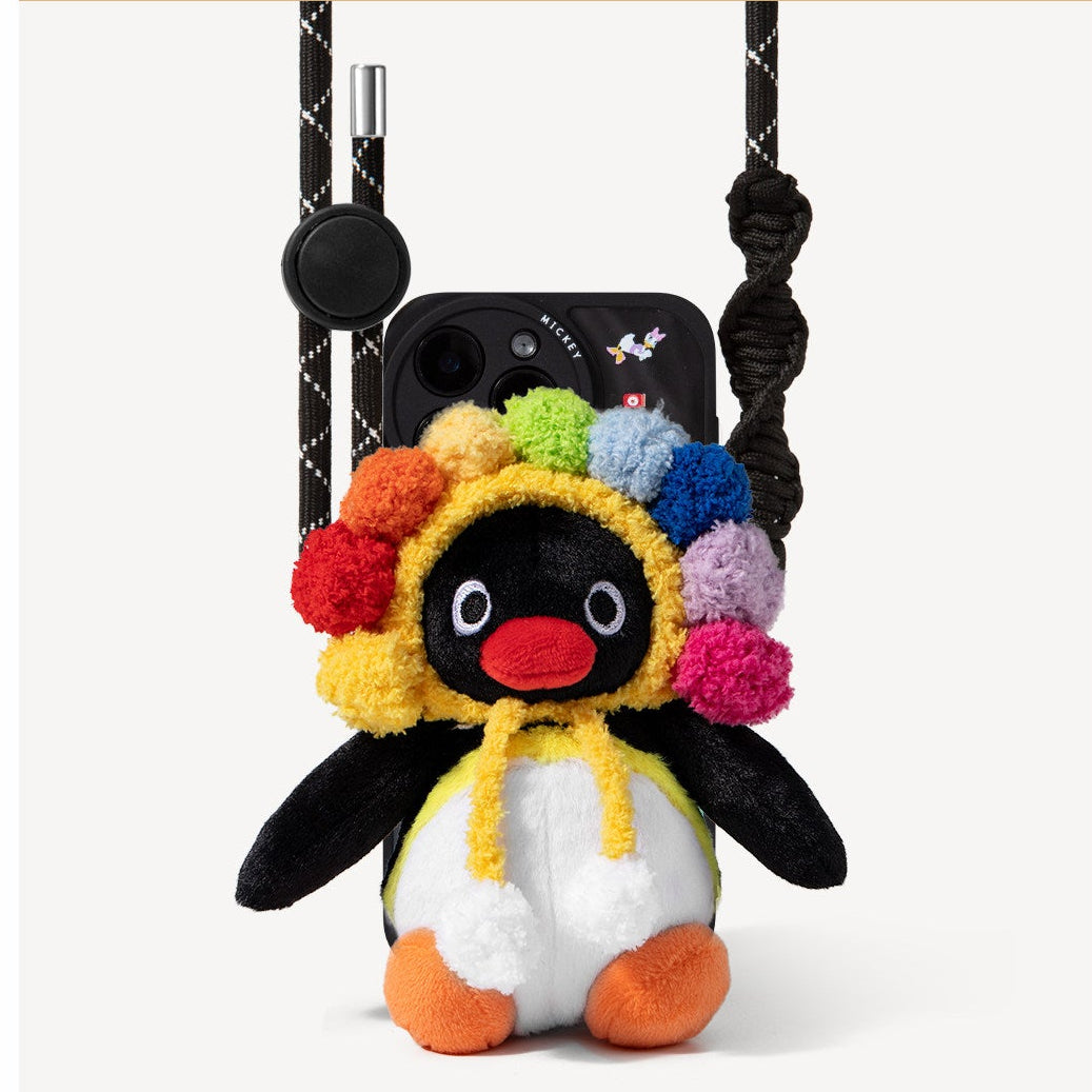 Pingu Penguin Plush Crossbody Phone Bag