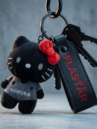 Hello Kitty FLASTAR Plush Bag Charm Keychain 10CM