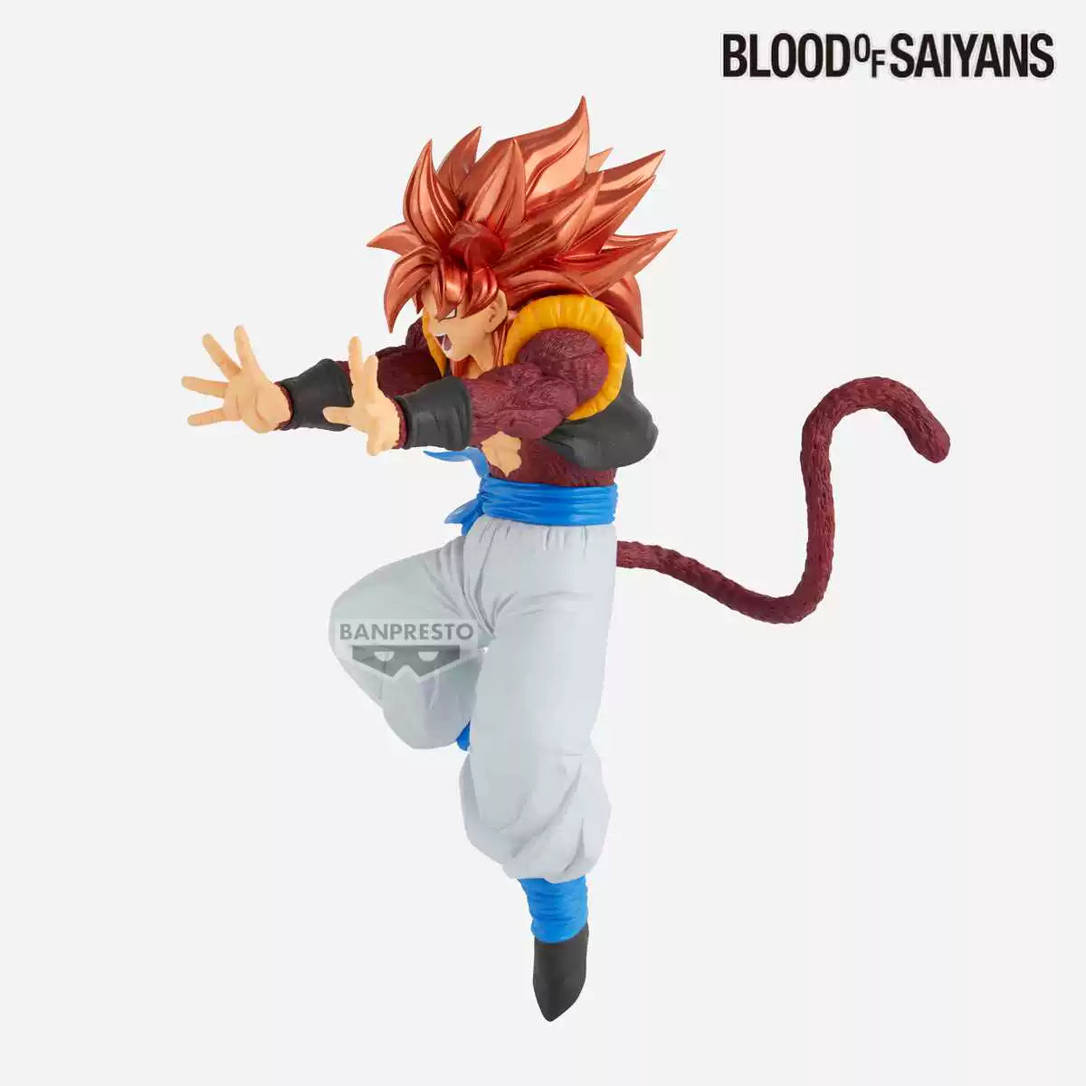 Banpresto Dragon Ball GT Blood of Saiyans Super Saiyan Four Gojita Figure
