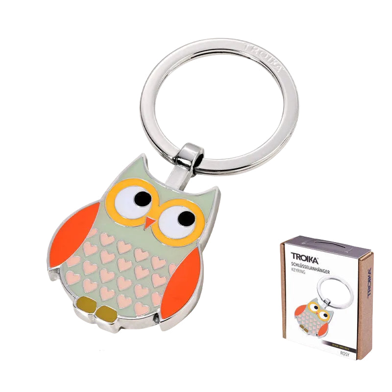 Troika Metal Keychain – Animal Edition