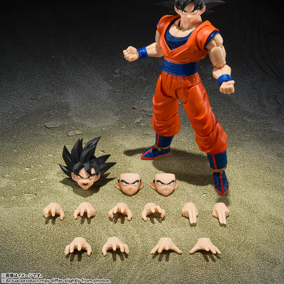 Bandai Tamashii SHF Dragon Ball Son Goku Kind Saiyan Action In Stock