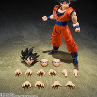 Bandai Tamashii SHF Dragon Ball Son Goku Kind Saiyan Action In Stock