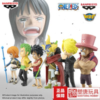 Bandai Glasses One Piece WCF Justice Island 1 & Justice Island 2 & Story Line Robin Luffy