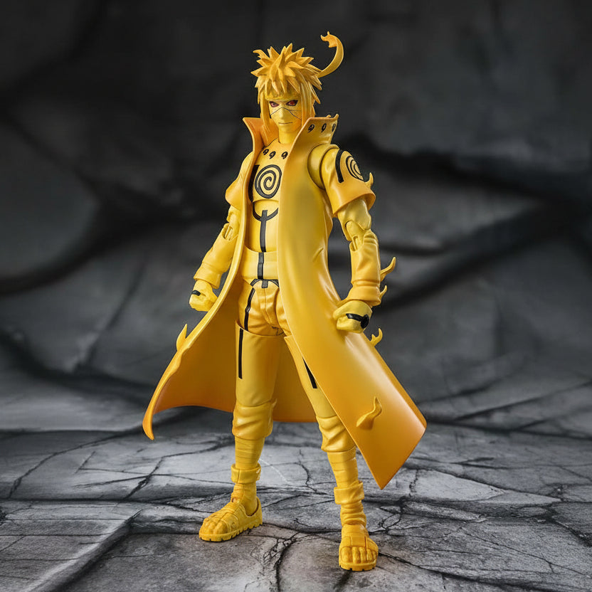 Bandai S.H.Figuarts Naruto Minato Namikaze Kurama Link Mode