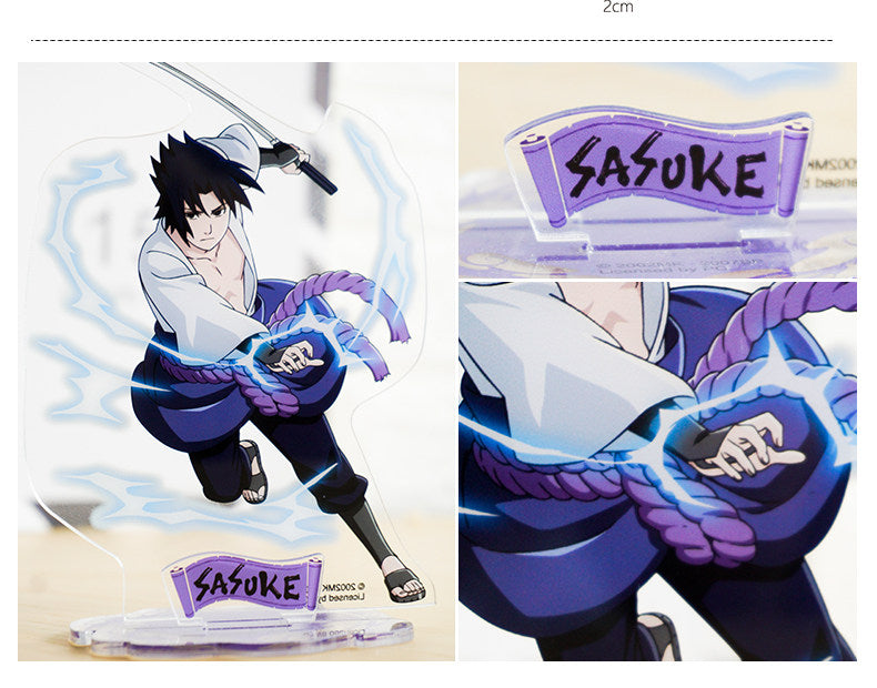Naruto Shippuden Sasuke Uchiha Acrylic Standee Display Decor