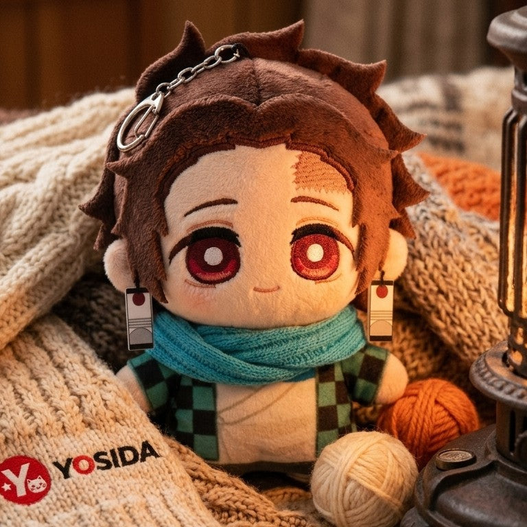 Demon Slayer Chibi Plush Keychain Doll