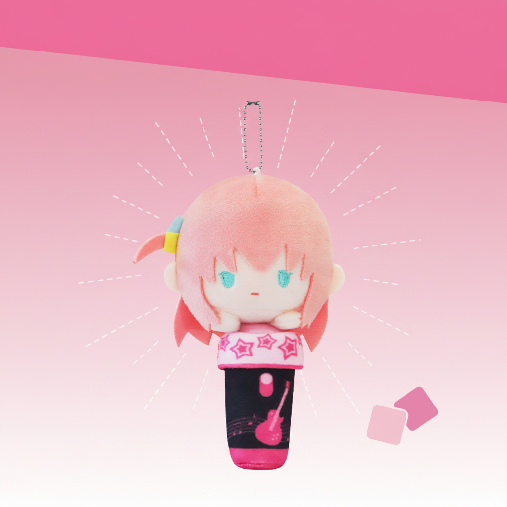 Bocchi the Rock! Plush Charm & Finger Puppet