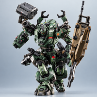 Motor Nuclear MNP-CR0 22.5cm Halberd Tiger Assault Type Red Hot Five-Star Alloy Frame National Mech Assembly Figure [In Stock]