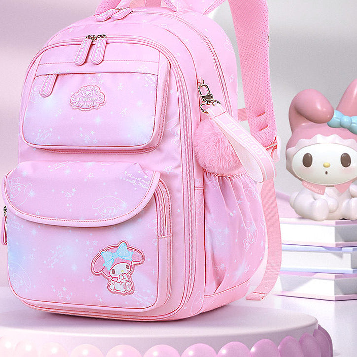 Sanrio Girls School Backpack | Kuromi My Melody