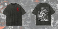 Berserk Vintage Washed Anime Graphic T-Shirt