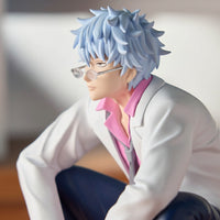 Banpresto Gintama Third Year Z class Ginpachi teacher Sakata Gintoki silver pinch prize figure