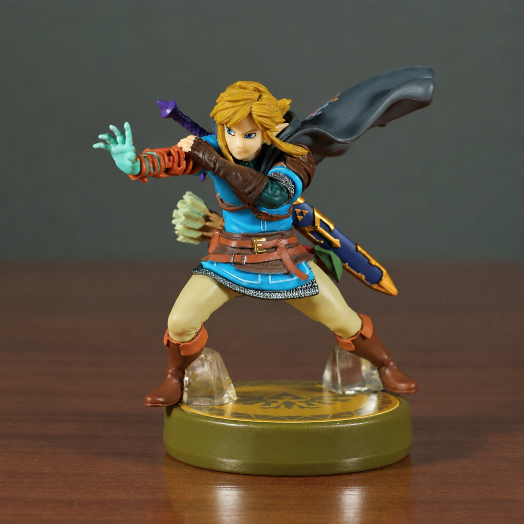 The Legend of Zelda Tears of the Kingdom Link Figure Display