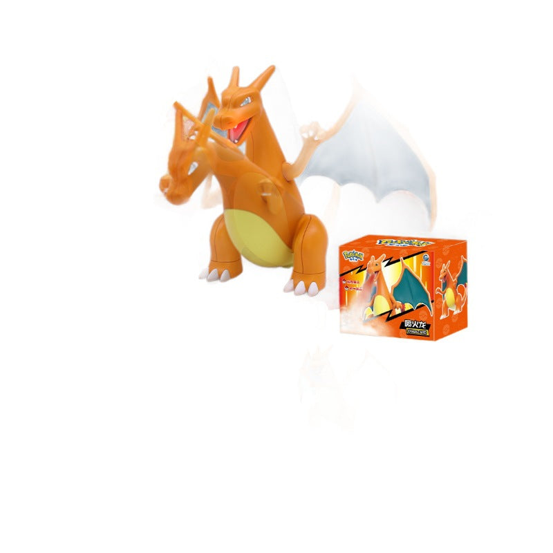Nintendo Pokémon Charizard rechargeable mist figure with orange wings and visible water vapor