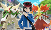 Bandai Pokémon Scale World Calem Delphox Chesnaught