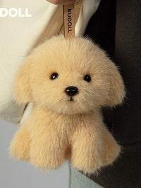 KUDOLL Kushima doll cute super cute golden retriever JIKO plush pendant bag pendant plush doll present