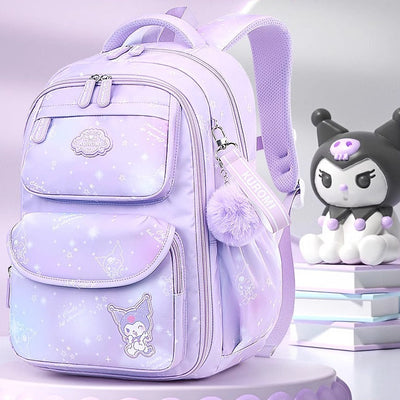 Sanrio Girls School Backpack | Kuromi My Melody