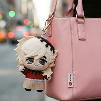 Demon Slayer Plush Keychain – Doma, Yoriichi, Kokushibo