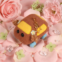 PUI PUI Molcar Plush Coin Purse Keychain with Star Bag Charm