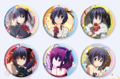 Authentic Chuunibyou Anime Badge 75mm Silver Onion 6 Style Poster Round Badge