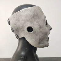 Scary Halloween slipknot latex ghost mask, adult comedy quirky party bar makeup prop, small cosplay