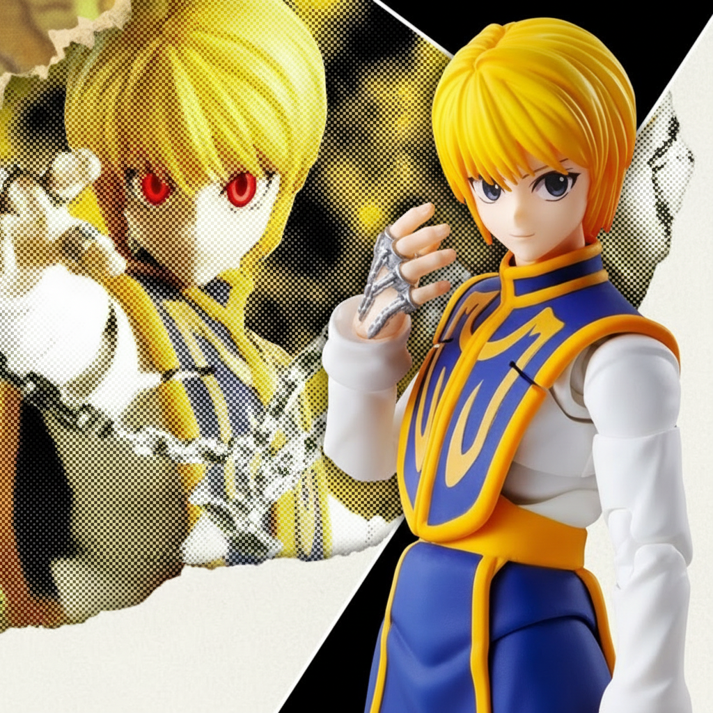 Spot Bandai SHF Full-Time Hunter Kurapika Action Figure