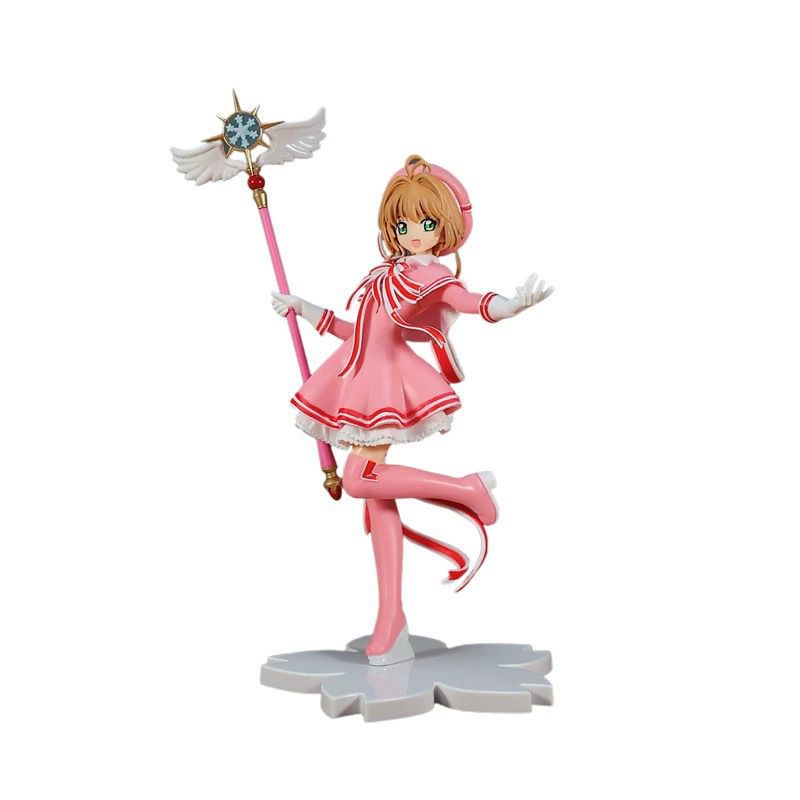 SEGA Sega Cardcaptor Sakura Transparent Card Edition Kinomoto Sakura Sakura Prize Plush Figure