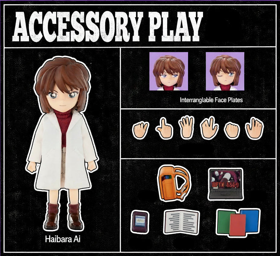 GONG Ai Haibara Cloth Movable Doll – Detective Conan