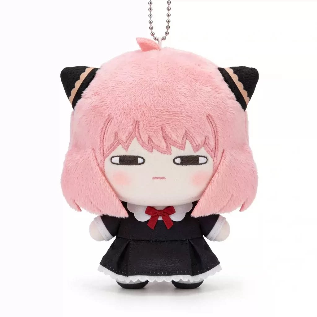 Japanese Official Anya Forger Cotton Doll Schoolbag Pendant Plush Keychain Birthday Gift